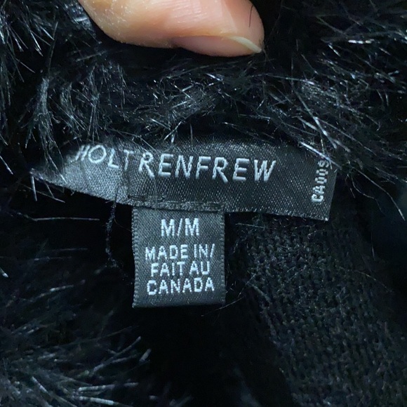 Holt Renfrew Faux Fur Vest - Picture 3 of 3
